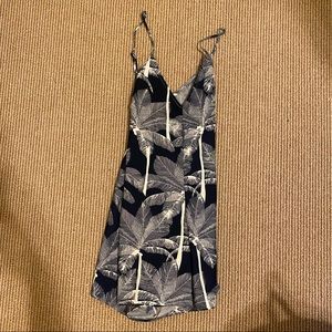 Palm Print Romper